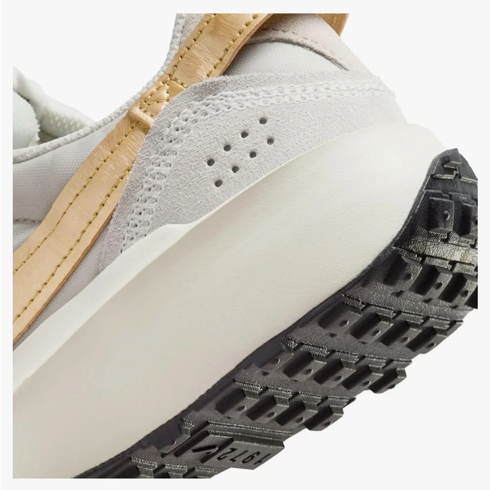 Nike Waffle Debut Women’s Metallic Gold Nike Silhouette Sneakers